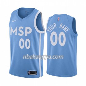 Minnesota Timberwolves Custom Nike 2019-2020 City Edition Pelipaidat Swingman - Miesten